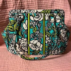 Vera Bradley Frame Handbag in “Island Blooms”